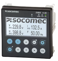 Slika Analizator mreže A40 Ethernet web server 3 ulaza 2 izlaza Diris Socomec