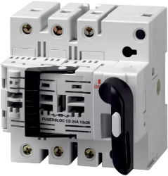 Slika Rastavljač osigurač 25A 3P CD dir 10x38 Socomec