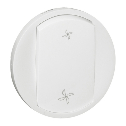 Slika Maska za kontrolu ventilacije bela PC Legrand