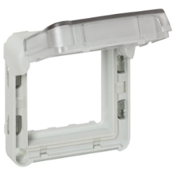 Slika Adapter 2M za Mosaic module IP55 sivi Plexo Legrand
