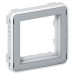 Slika Adapter 2M Mosaic IP2S/B sivi Plexo Legrand