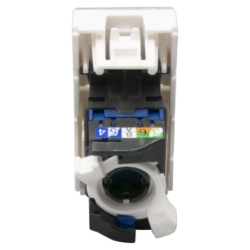 Slika Priključnica računarska modularna 1M RJ45 CAT 6 UTP bela Mosaic Legrand