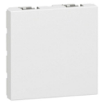 Slika Slepi modul 2M beli Mosaic Legrand