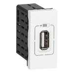 Slika Punjač USB modularni 1M beli Mosaic Legrand