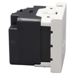 Slika Punjač USB modularni 1M dupli beli Mosaic Legrand