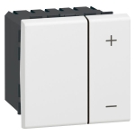 Slika Dimer modularni 2M sa prekidačem 600W beli Mosaic Legrand