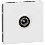 Slika Priključnica TV modularna 2M M individualna bela Mosaic Legrand
