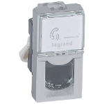 Slika Priključnica RJ45 CAT6 UTP 1M aluminijumska LCS2 PM Legrand