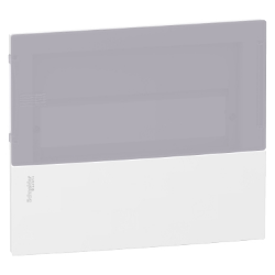 Slika Prednja maska ugradna 1x8 modula dimovana vrata Mini Pragma Schneider