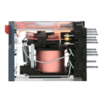 Slika Relej utični minijaturni 6 A 4 C/O 120 V AC sa LED Zelio RXM Schneider