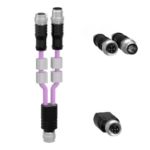 Slika CAN bus Y kabl TM7 sa 2 x M12 konektora Schneider