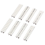 Slika Odvojive oznake 5 mm - 10 znakova 71-80 - štampano horizontalno - bele Schneider