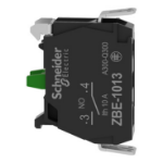 Slika Blok kontaktni jednostruki glava O22 1NO srebrna legura Faston konektor Schneider