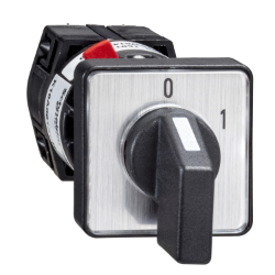 Slika Grebenasti prekidač 10A 2P 0-1 30x30mm montaža u rupu fi16/22mm IP65 Schneider