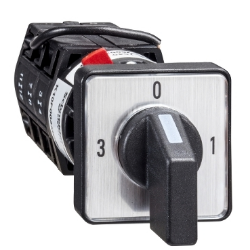 Slika Grebenasti prekidač ampermetarski 3L-N 90° 10A za fi16/22mm Schneider