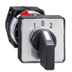 Slika Grebenasti prekidač 10A 1P 1-0-2 sa povratkom 30x30mm montaža u rupu fi16/22mm IP65 Schneider