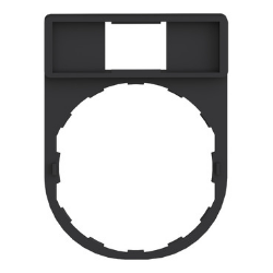 Slika Nosač oznaka taster fi22 40x30 8x27 Harmony XB4 Schneider