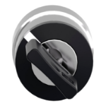 Slika Glava prekidača crna izbornog fi22 0-1 ključ zadržavanje položaj metalna IP66 Harmony XB4 Schneider