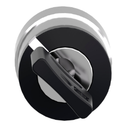 Slika Glava prekidača crna izbornog fi22 0-1 ključ zadržavanje položaj metalna IP66 Harmony XB4 Schneider