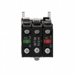 Slika Taster svetleći NO+NC fi22 beli 24V AC/DC Harmony XB4 Schneider