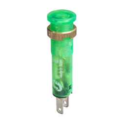 Slika Signalna lampica O8 IP40/IP65 zelena LED sa poklopcem 24V Faston Schneider