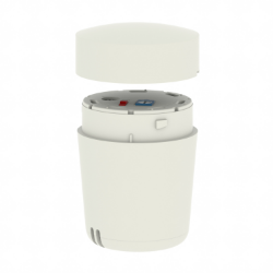 Slika Baza sa integrisanom zujalicom bela 24 V 45 mm Schneider