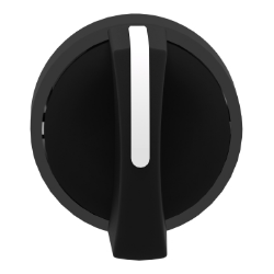 Slika Glava prekidača crna izbornog fi22 1-0-2 metalna crni metal IP66 Harmony XB4 Schneider