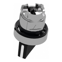 Slika Glava prekidača crna izbornog fi22 0-1 povratak desno levo metal hromiran IP66 Harmony XB4 Schneider