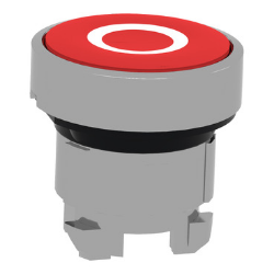 Slika Glava tastera crvena O22 udubljena povratak "O" Schneider