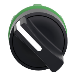 Slika Glava prekidača crna izbornog O22 2-pozicije povratak Schneider