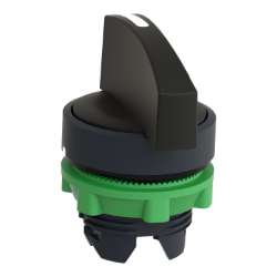 Slika Glava prekidača crna izbornog O22 3-pozicije bez povratka Schneider