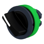 Slika Glava prekidača crna ugradna izbornog 2-pozicije bez povratka Schneider