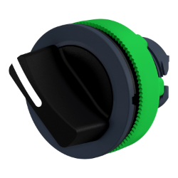 Slika Glava prekidača crna ugradna izbornog 2-pozicije bez povratka Schneider