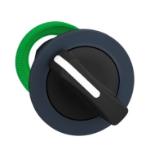 Slika Glava prekidača crna ugradna izbornog 2-pozicije povratak zdesna na levo Schneider