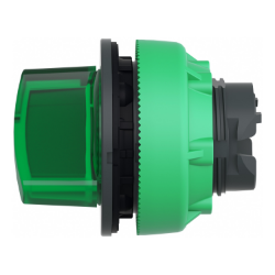 Slika Glava prekidača zelena ugradna svetleća izbornog bez povratka 2-pozicije Schneider