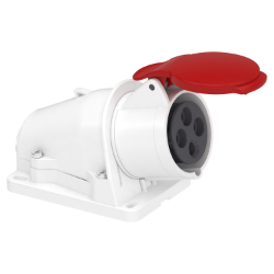 Slika Industrijska priključnica 16A 3P+E 380-415VAC IP44 nadgradna Praktika Schneider