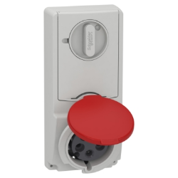 Slika Utičnica sa blokadom 32A 3P+N+E 380-415VAC IP44 panel Unica Schneider