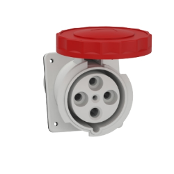 Slika Industrijska priključnica 125A 3P+E 380-415VAC ugradna kosa PratiKa Schneider