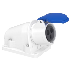 Slika Industrijska priključnica 16A 2P+E 200-250VAC IP44 nadgradna Praktika Schneider