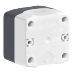 Slika Kutija tamnosiva taster udubljeni O22 crveni povratak 1NC "O" Schneider