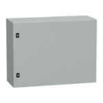 Slika Ravna vrata bez montažne ploče V600xŠ800xD300 IP66 IK10 RAL7035 Spacial CRN Schneider