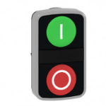 Slika Taster dvostruki zeleni/crveni O22 udubljeni sa oznakama Schneider