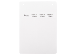 Slika Samolepljive nalepnice za obeležavanje provodnika 135x25 (50-240 mm2) (4 nalepnice) KCCM-W Klemsan