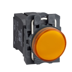 Slika Lampica signalna kompletna narandžasta O22 BA9s 220-240V Schneider