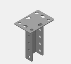 Slika Plafonski UD nosač sa stopom L-125mm TC TMP4-1 EAE