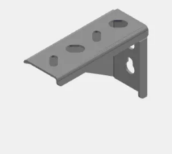 Slika Zidna konzola za perforirani regal 100 D-2.0mm TC TS 100 EAE