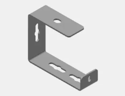 Slika Plafonski G nosač za perforirani regal 100 mm D-3.0mm TC EAE