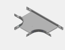 Slika T račva za perforirani regal 200x40 mm HC UKFG 200 YT EAE