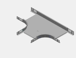 Slika T račva za perforirani regal 200x50 mm HC UKFG 200 YT EAE