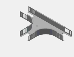 Slika T račva za perforirani regal 100x60 mm HC UKFG 100 YT EAE